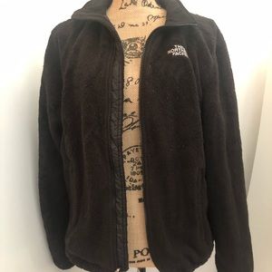North face fuzzy jacket